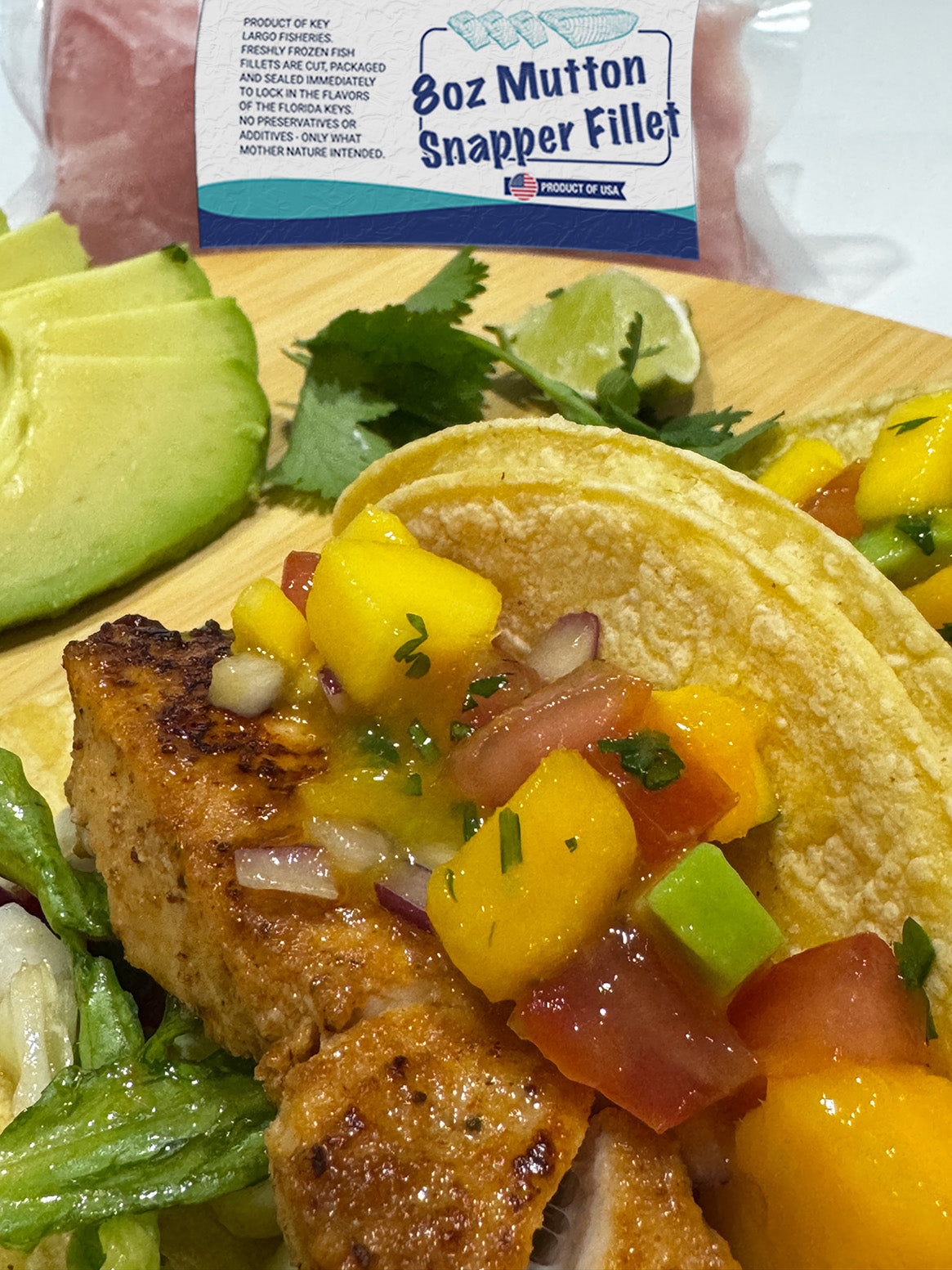 Freshly Frozen Mahi Mahi 8oz Portion