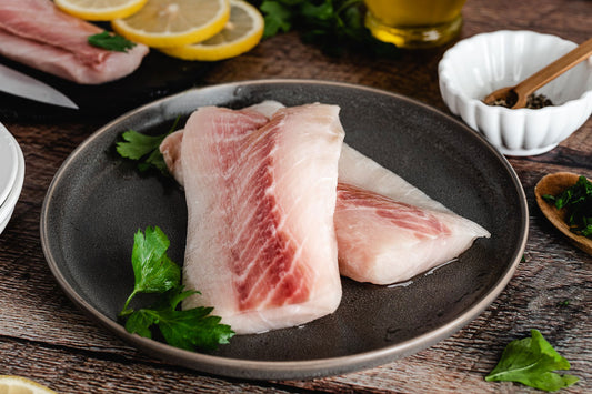Cobia V-Cut Fillets 6-8 oz IVP Frozen