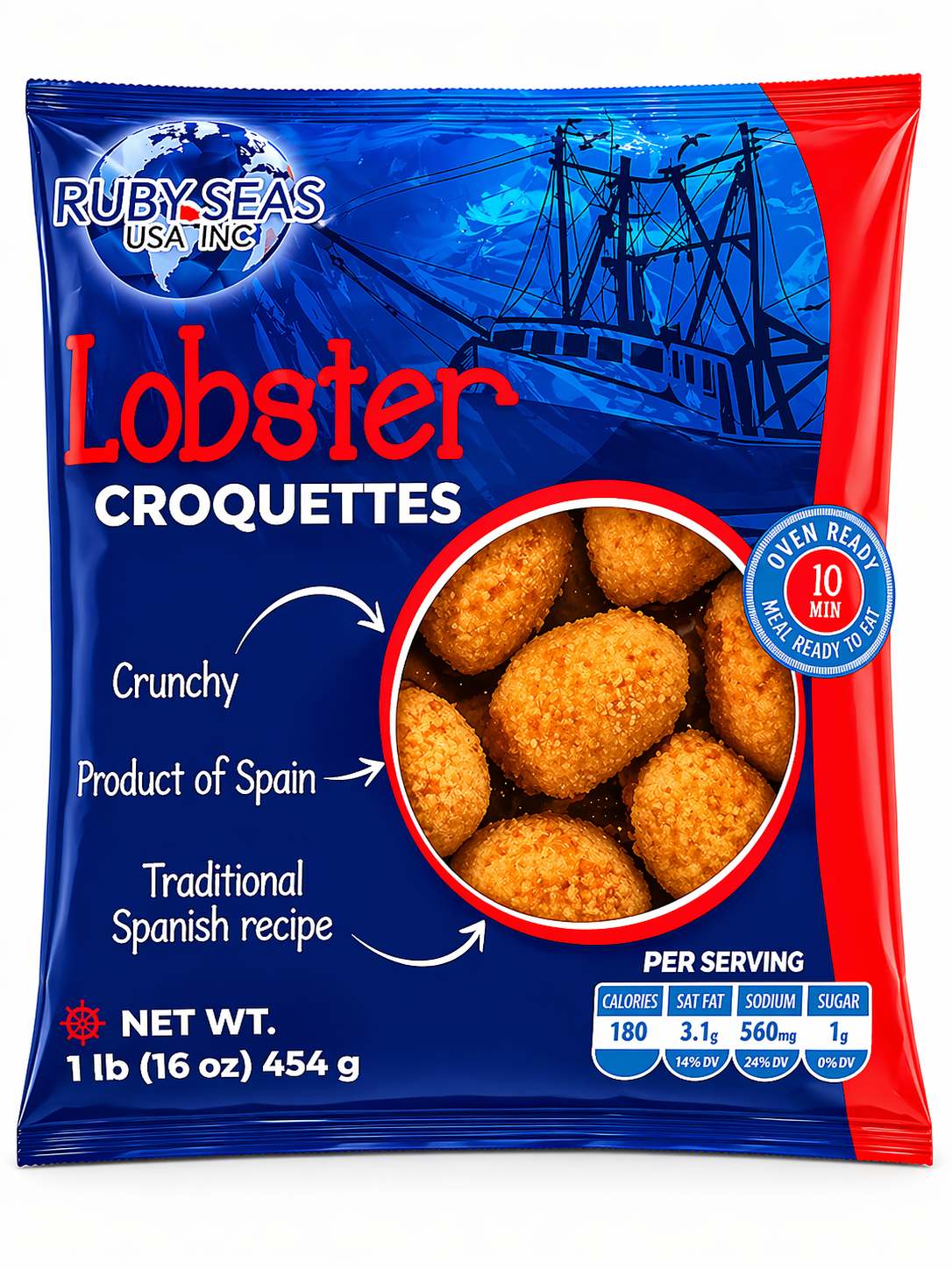 Lobster Croquettes 1lb Bag