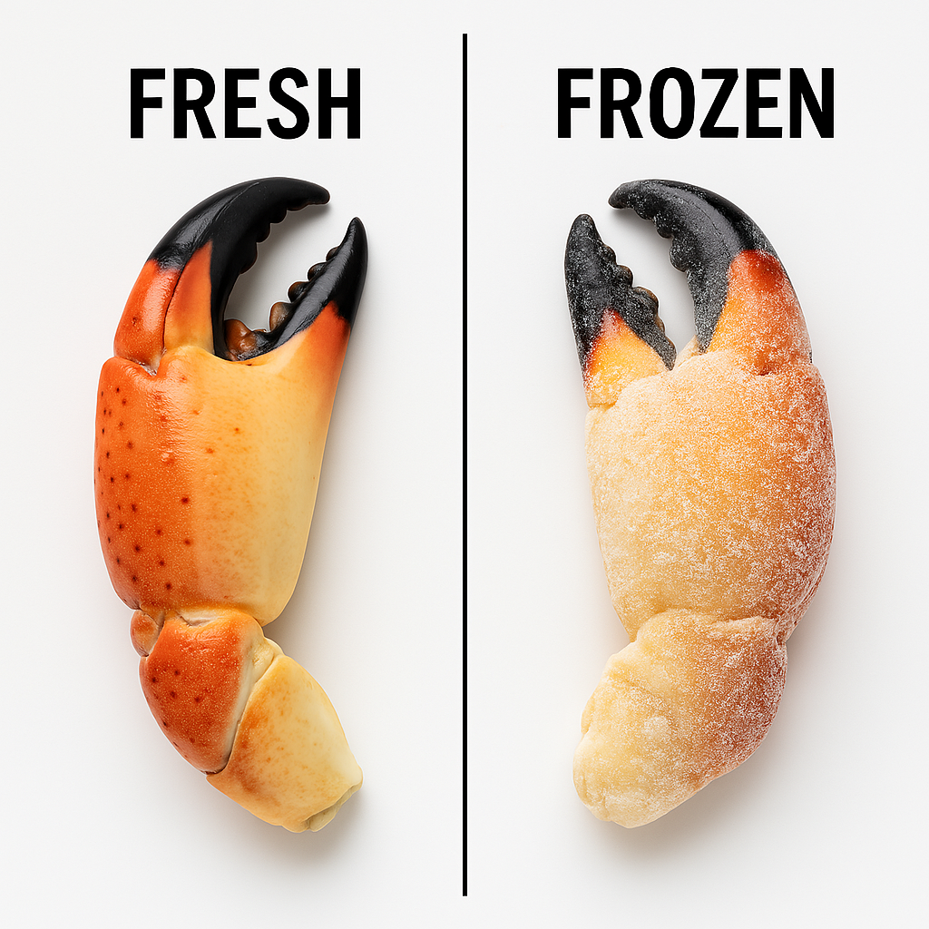 Frozen vs. Fresh Stone Crab: What’s the Difference and Which Should You Choose?