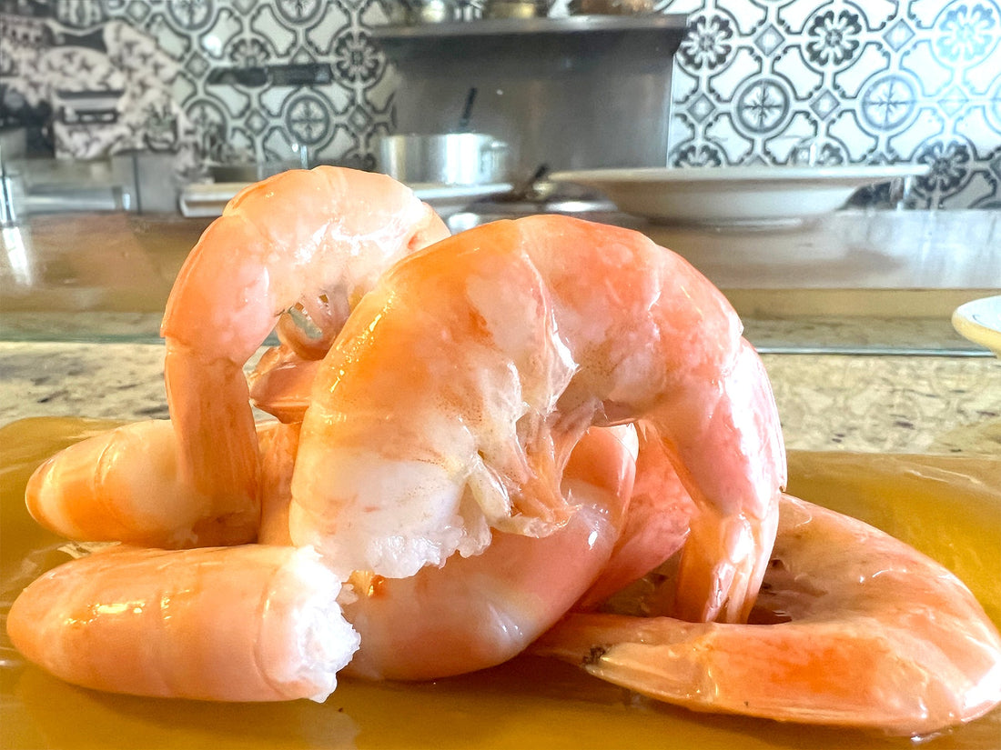 Peeling Pink Shrimp the Easy Way