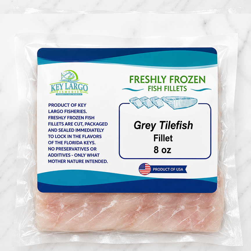 Freshly Frozen Grey Tilefish 8oz Portion