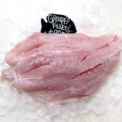 Freshly Frozen Black Grouper 8oz Portion