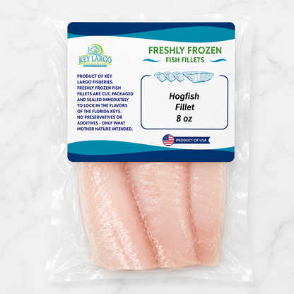 Freshly Frozen Hogfish 8oz Portion