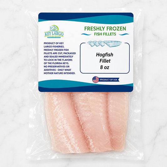 Freshly Frozen Hogfish 8oz Portion