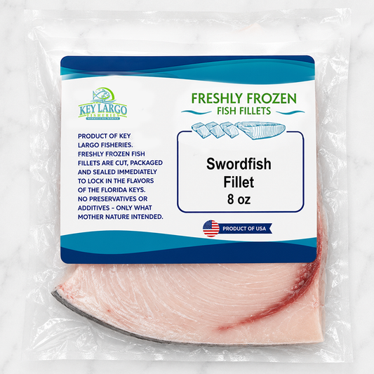 Freshly Frozen Swordfish 8oz Portion