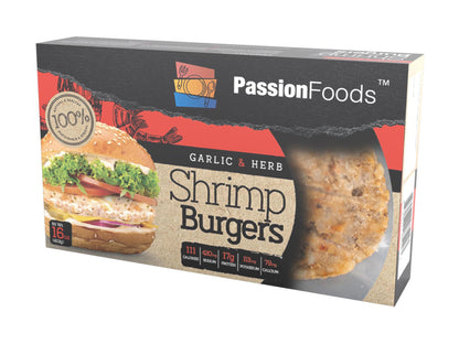 Shrimp burger Patties 4oz - Pack of 4