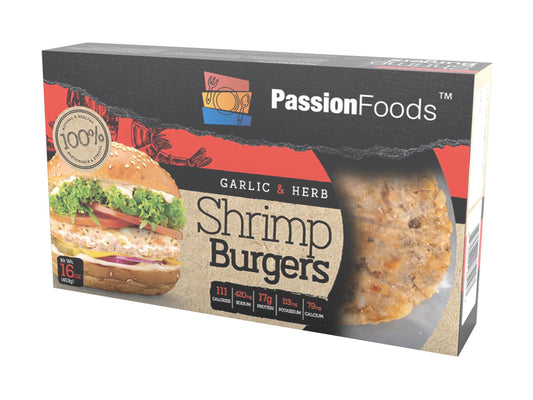 Shrimp burger Patties 4oz - Pack of 4