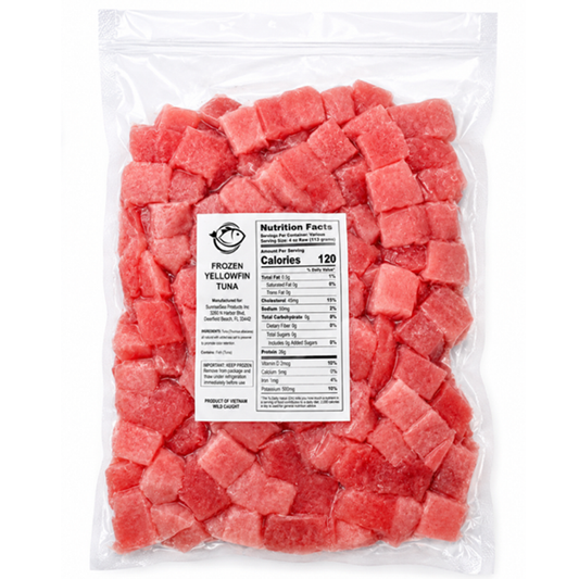 Tuna Poke Cubes 1lb