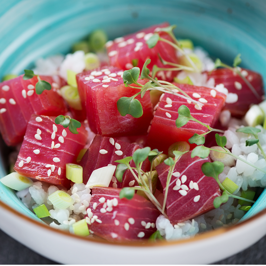 Tuna Poke Cubes 1lb