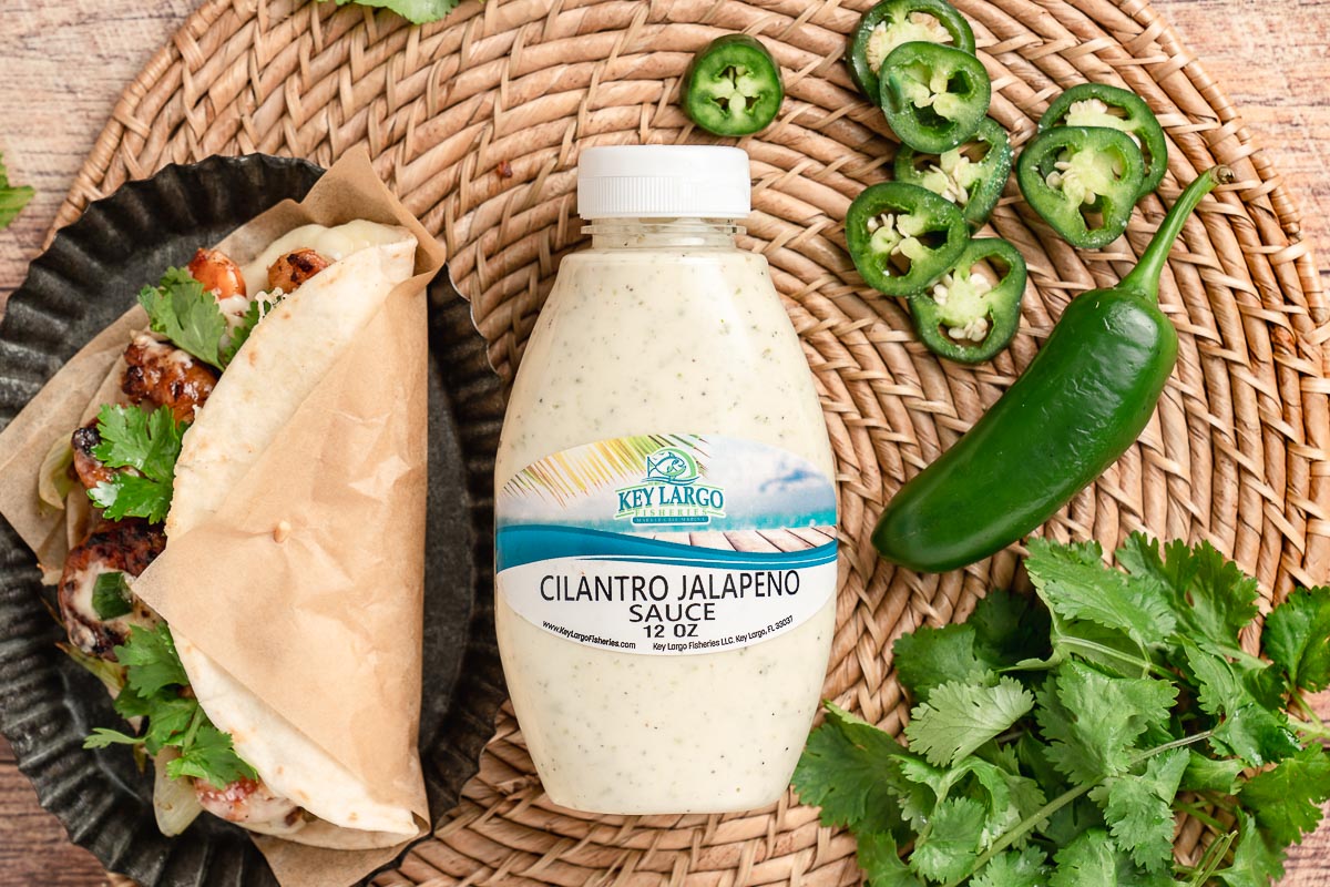 Key Largo Cilantro Jalapeno Sauce 12oz